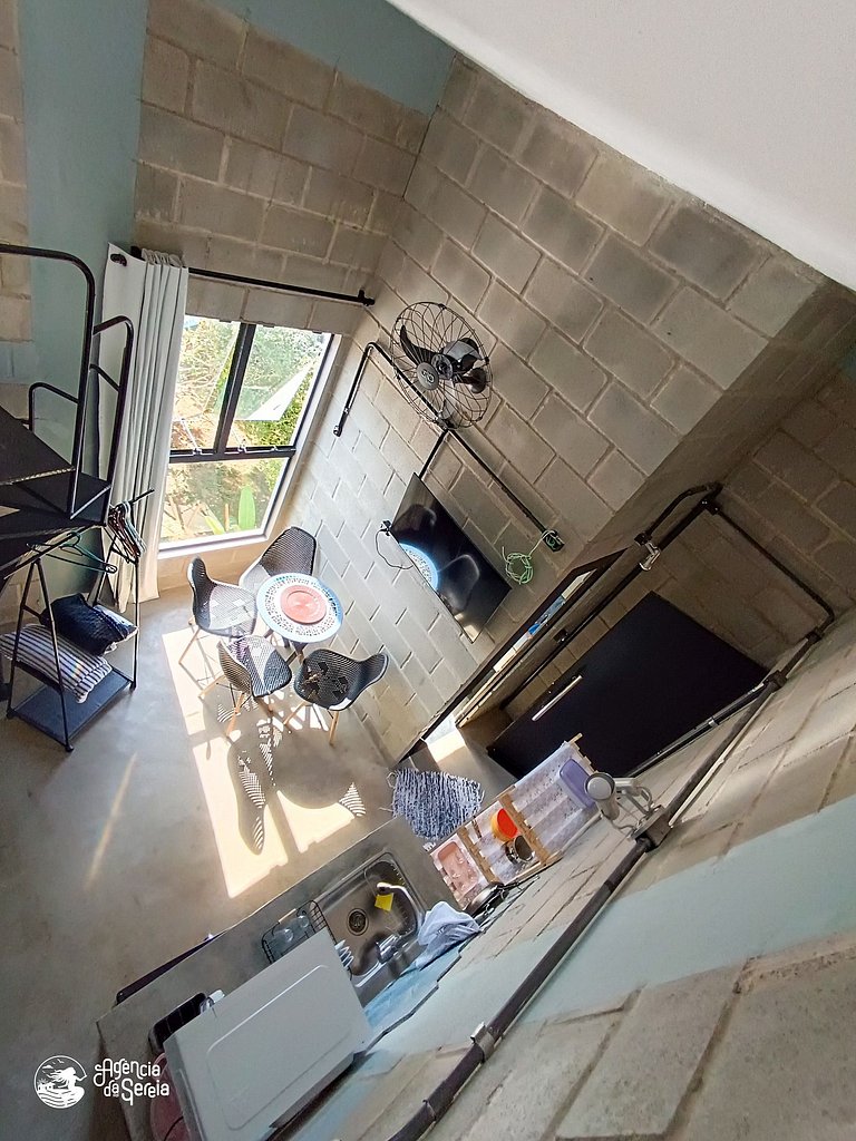 Loft para 4 pessoas, pertinho da praia do Curral