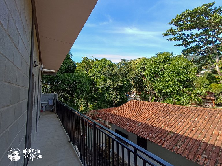 Loft 5 pessoas, perto da praia Curral e cachoeira