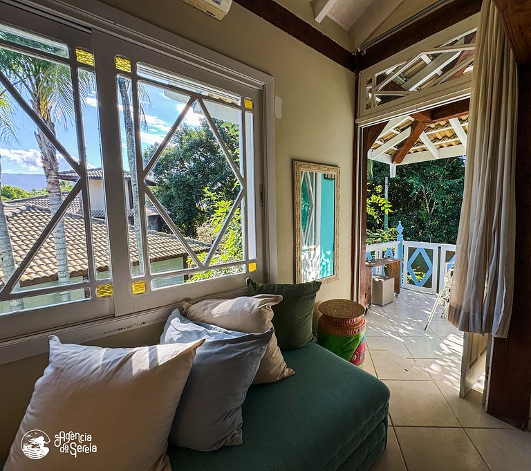 Loft aconchegante para 4p, perto da praia e centro