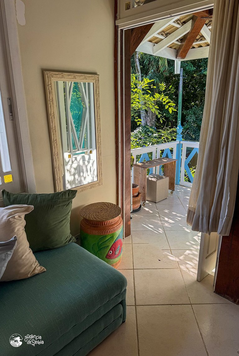 Loft aconchegante para 4p, perto da praia e centro