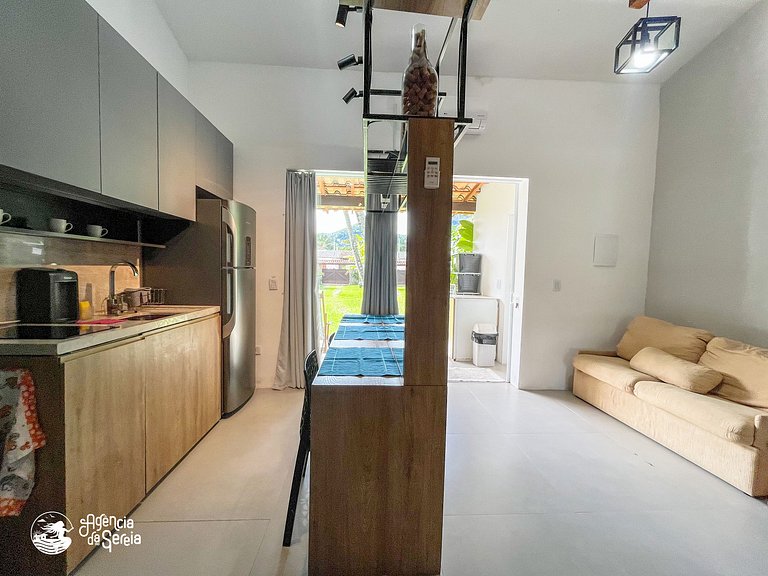 Lindo loft a 300m da praia do Perequê em Ilhabela