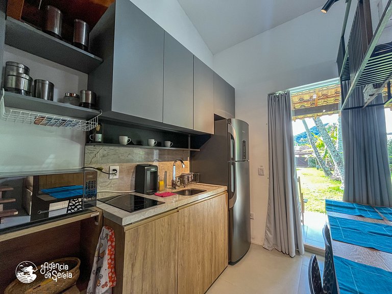 Lindo loft a 300m da praia do Perequê em Ilhabela