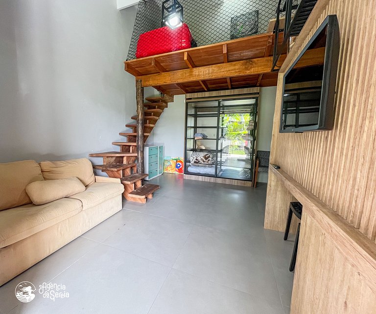 Lindo loft a 300m da praia do Perequê em Ilhabela