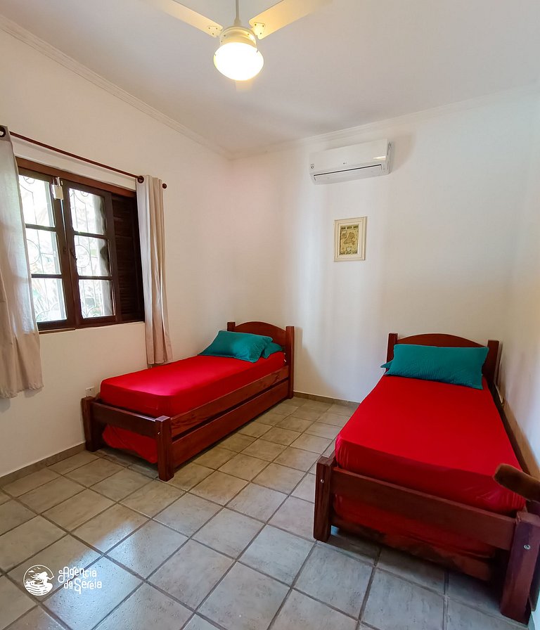 Casa espaçosa c/ piscina e churrasqueira – Bexiga, Ilhabela