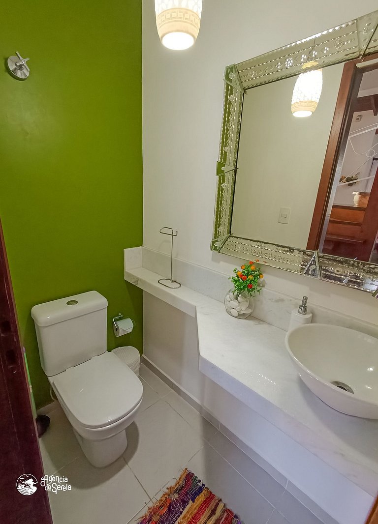 Casa espaçosa| Piscina, churrasqueira, perto praia
