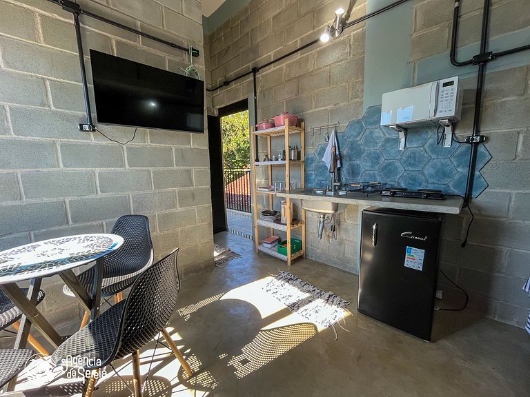Loft p/4 pessoas perto do Curral, Bexiga, Ilhabela | Sereia