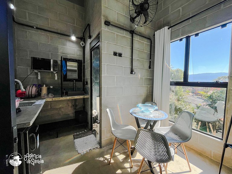 Loft 5p perto Curral e cachoeira, Bexiga, Ilhabela | Sereia