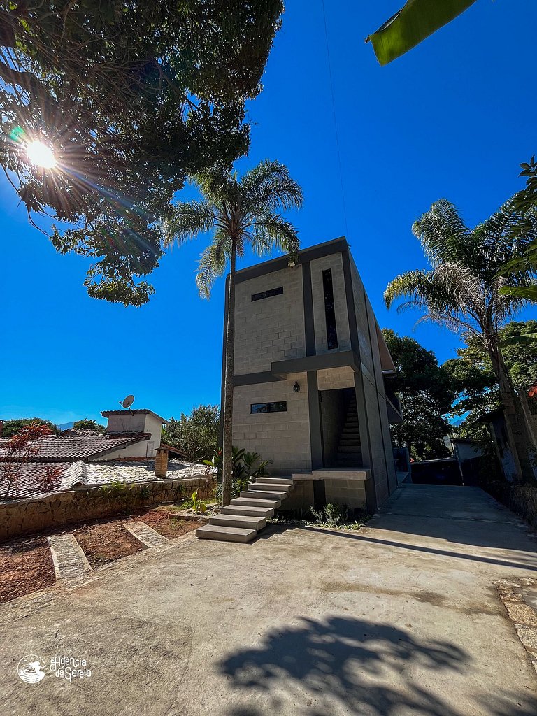Loft 5p perto Curral e cachoeira, Bexiga, Ilhabela | Sereia