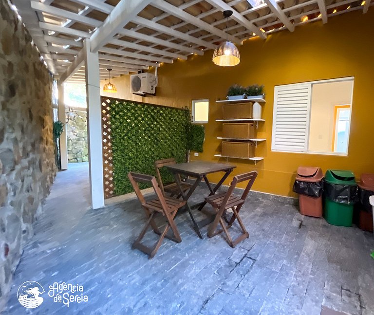 Casa vista mar e piscina priv., Itaguaçu, Ilhabela | Sereia