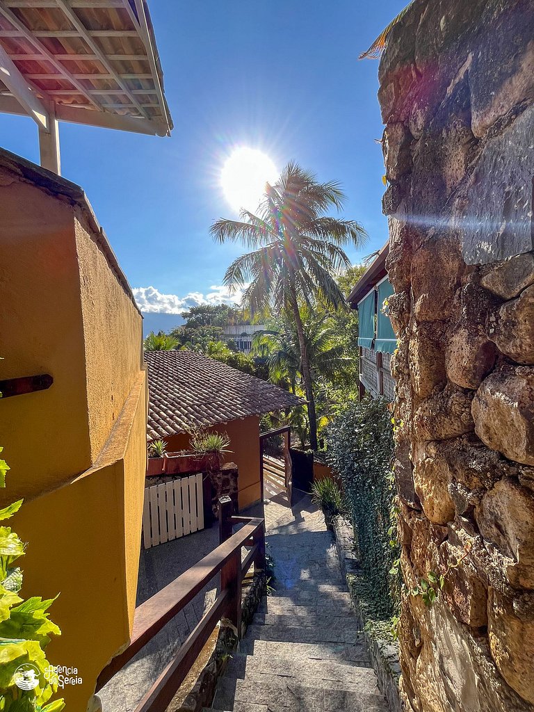 Casa vista mar e piscina priv., Itaguaçu, Ilhabela | Sereia