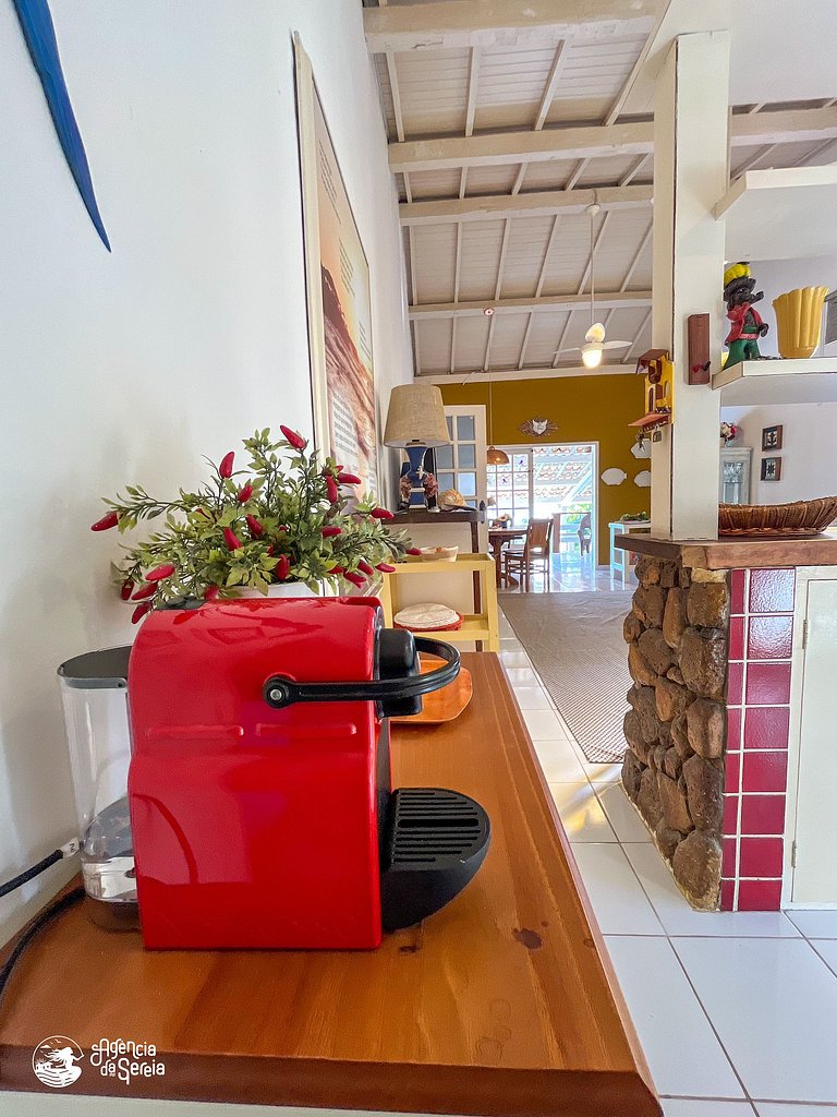 Casa vista mar e piscina priv., Itaguaçu, Ilhabela | Sereia