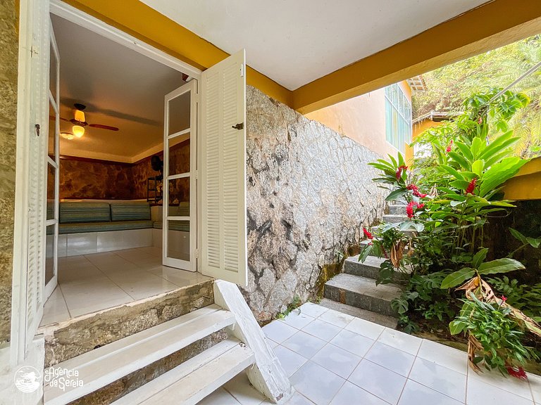 Casa vista mar e piscina priv., Itaguaçu, Ilhabela | Sereia