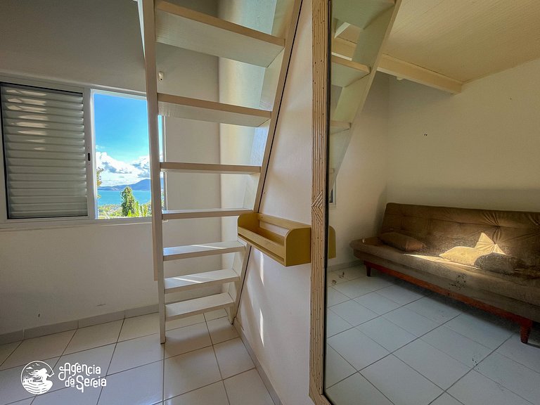 Casa vista mar e piscina priv., Itaguaçu, Ilhabela | Sereia