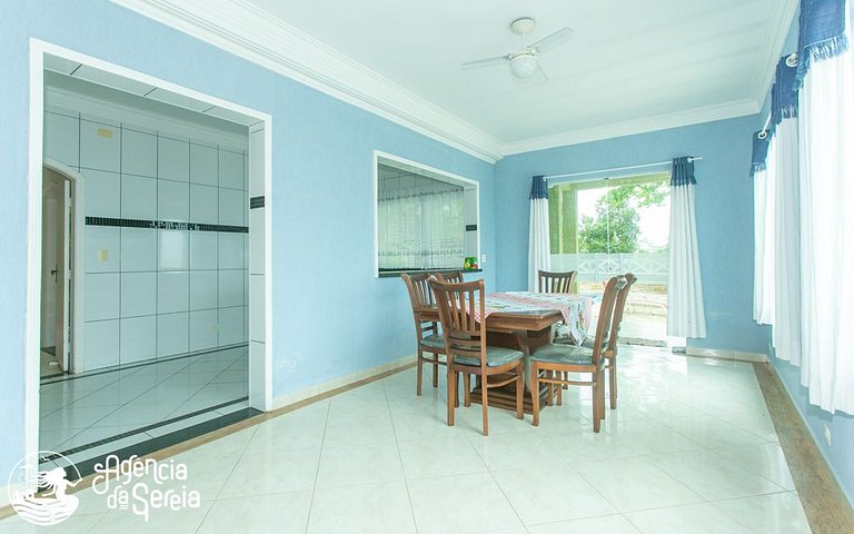 Casa costeira com vista e área gourmet – Borrifos, Ilhabela