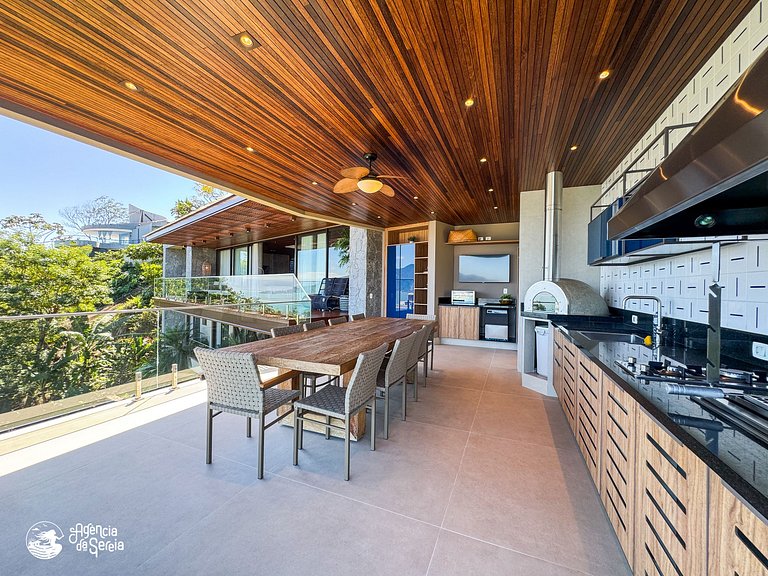 Casa Vista Mar Premium na Vila, em Ilhabela