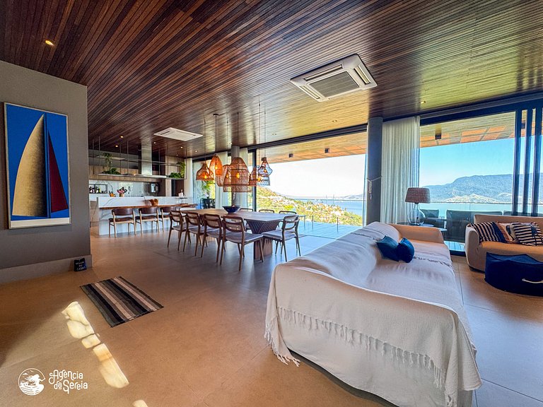 Casa Vista Mar Premium na Vila, em Ilhabela