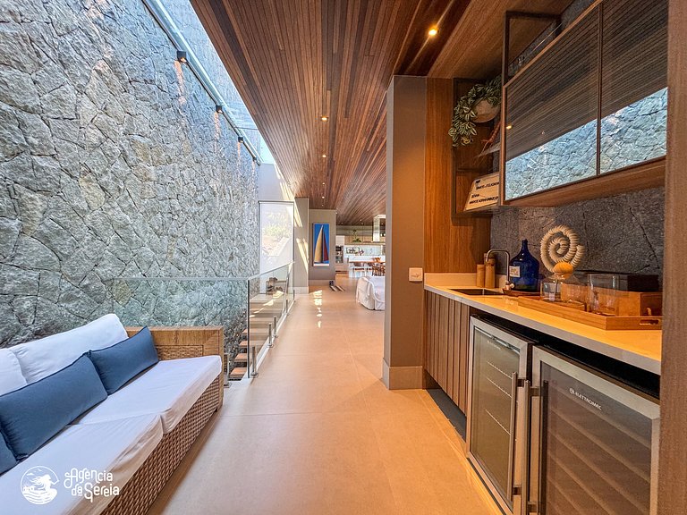 Casa Vista Mar Premium na Vila, em Ilhabela