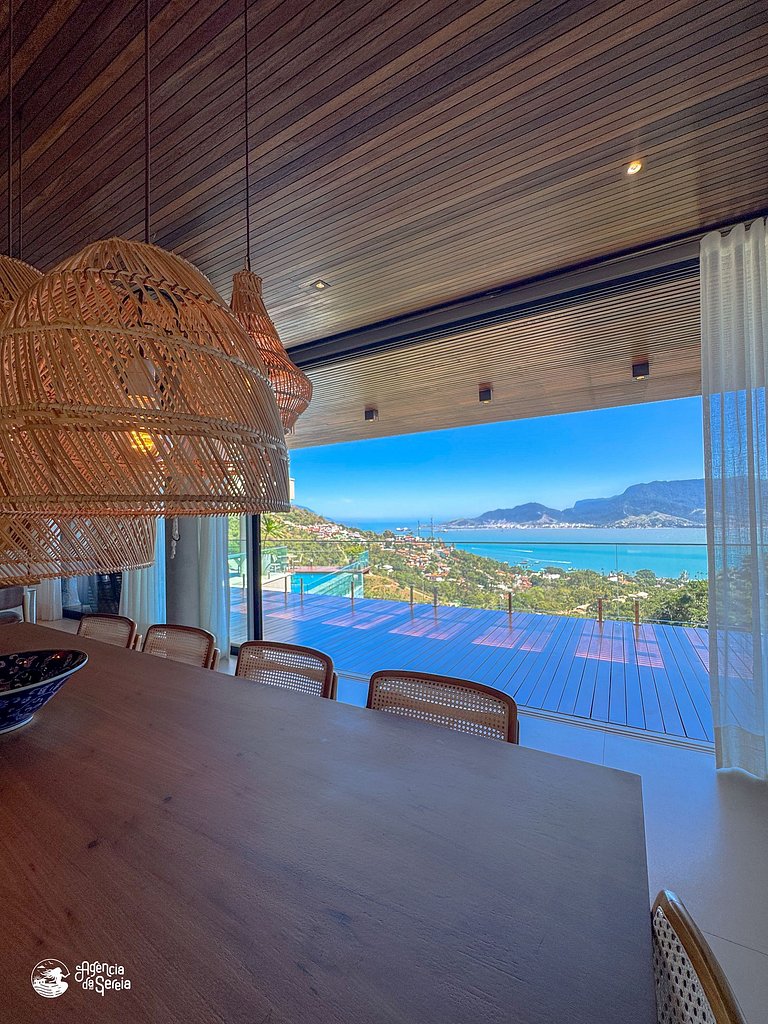 Casa Vista Mar Premium na Vila, em Ilhabela