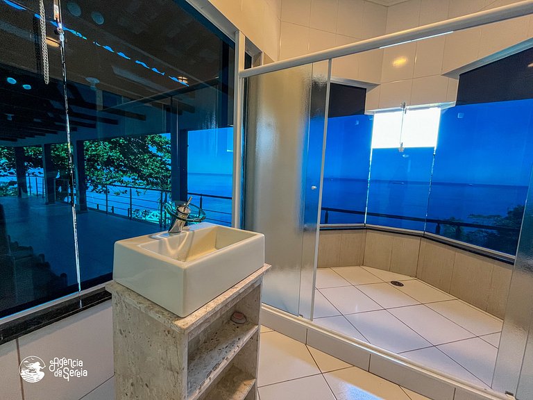 Casa costeira c/ vista e área gourmet, Borrifos | Sereia