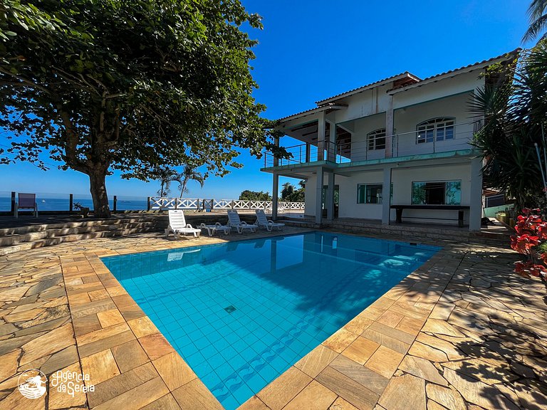 Casa costeira c/ vista e área gourmet, Borrifos | Sereia