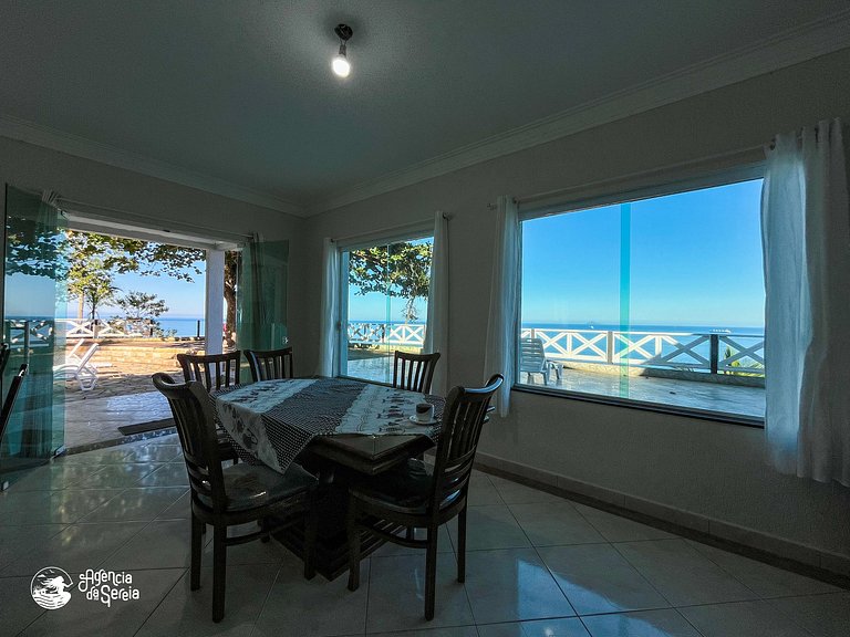 Casa costeira c/ vista e área gourmet, Borrifos | Sereia