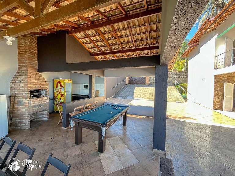 Casa costeira c/ vista e área gourmet, Borrifos | Sereia