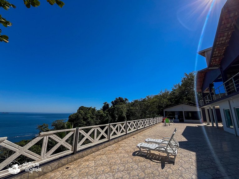 Casa costeira c/ vista e área gourmet, Borrifos | Sereia