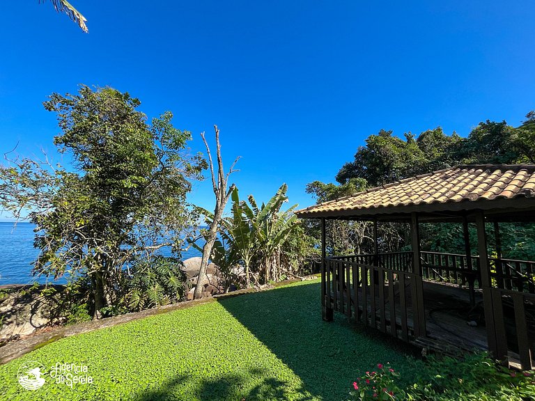 Casa costeira c/ vista e área gourmet, Borrifos | Sereia