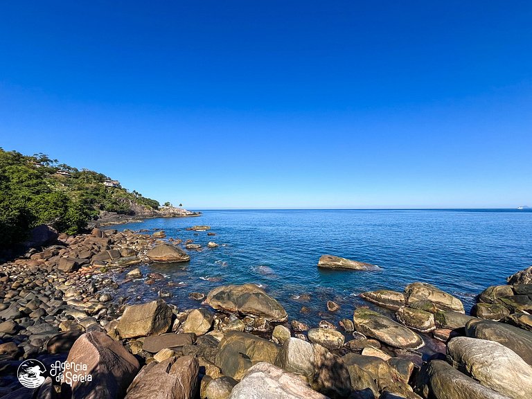 Casa costeira c/ vista e área gourmet, Borrifos | Sereia