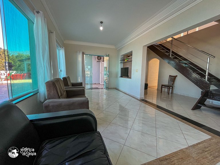 Casa costeira c/ vista e área gourmet, Borrifos | Sereia