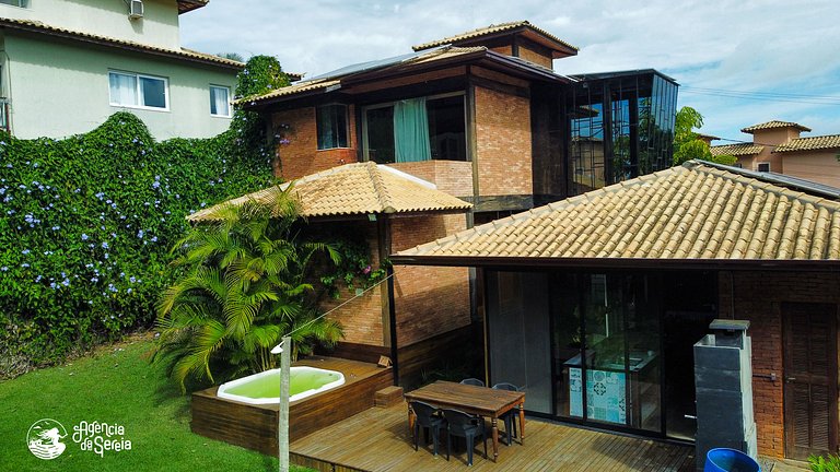 Casa c/ jacuzzi perto do centro, Village de Búzios | Sereia