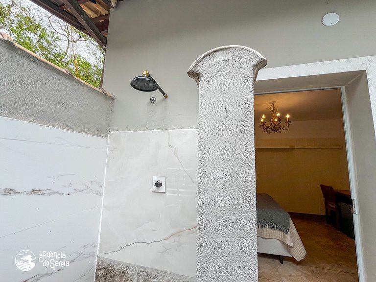 Suíte beira-mar para 2 pessoas, praia do Curral