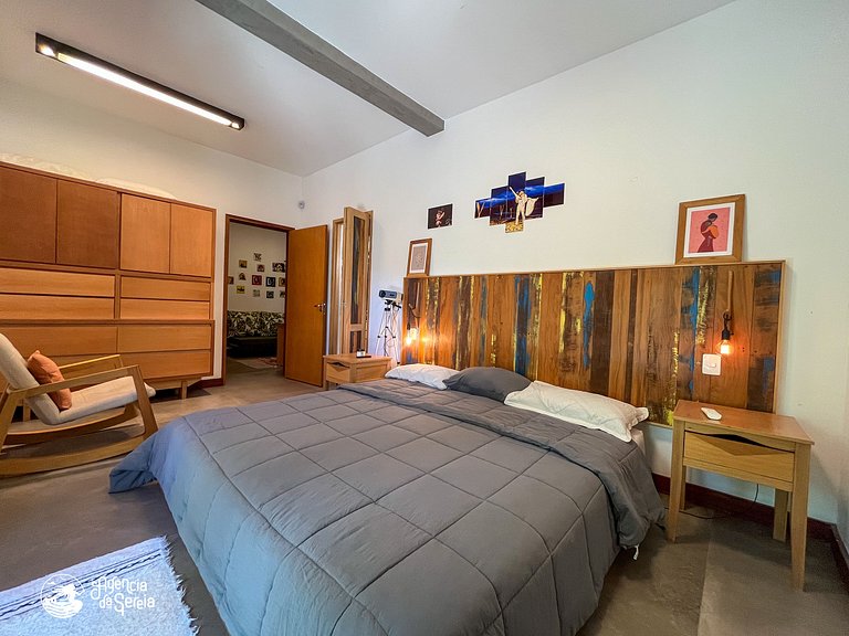 Casa c piscina e área gourmet, 150m praia Itaguaçu