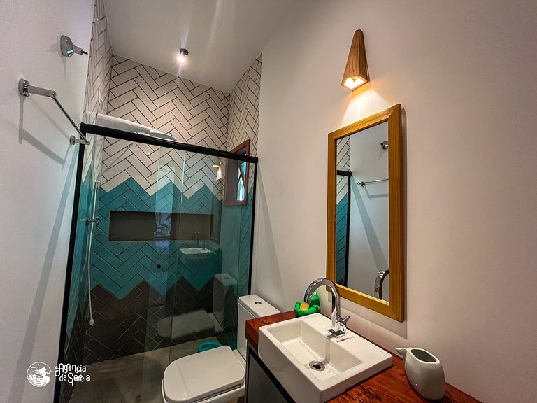 Ano Novo: Casa c/ piscina a 150m praia Itaguaçu