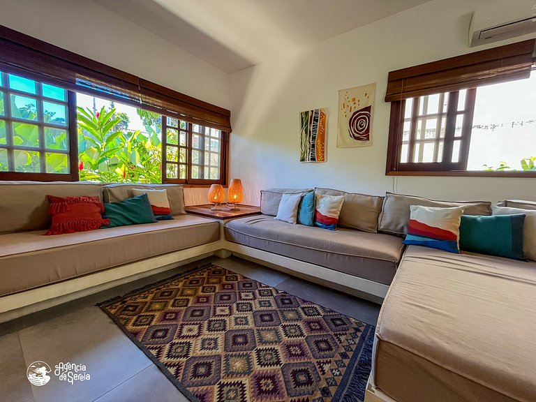 Ano Novo: Casa c/ piscina a 150m praia Itaguaçu