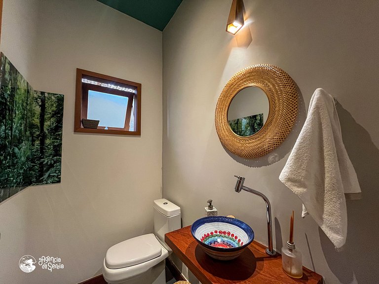 Ano Novo: Casa c/ piscina a 150m praia Itaguaçu