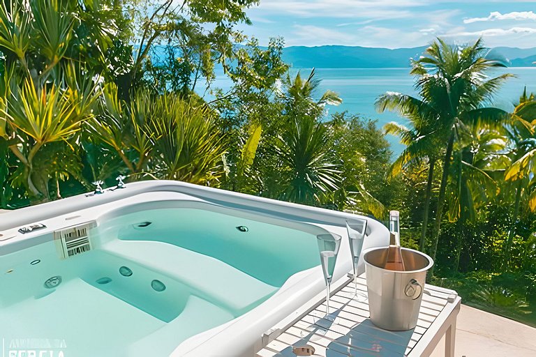 Linda casa com vista incrível no norte da ilha