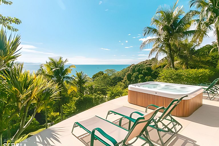 Linda casa com vista incrível no norte da ilha