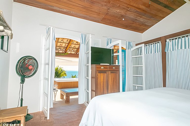 Linda casa com vista incrível no norte da ilha