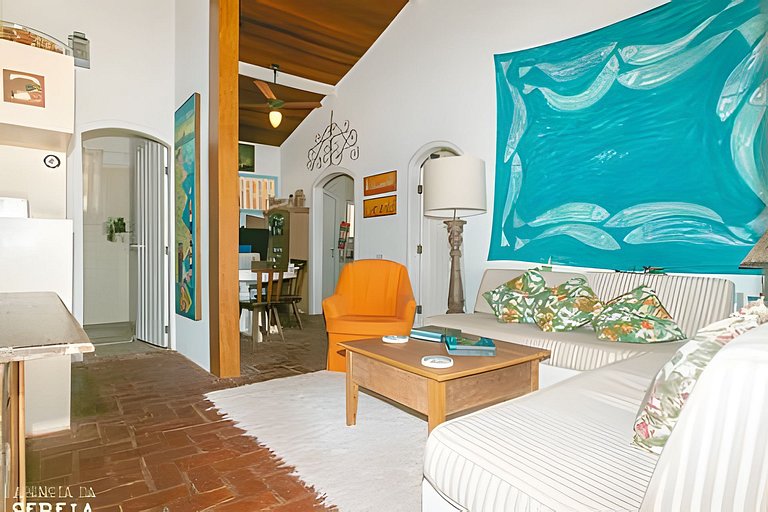 Linda casa com vista incrível no norte da ilha