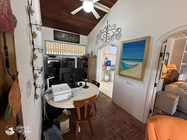 Casa c vista incrível no norte de Ilhabela,Pacuíba