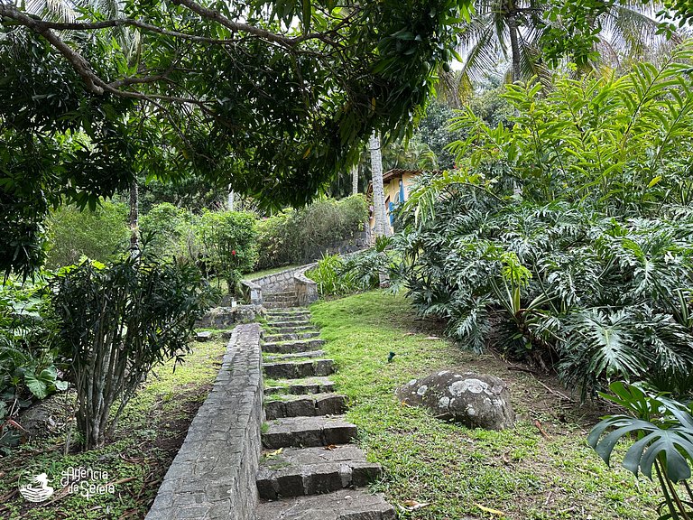 Casa c vista incrível no norte de Ilhabela,Pacuíba