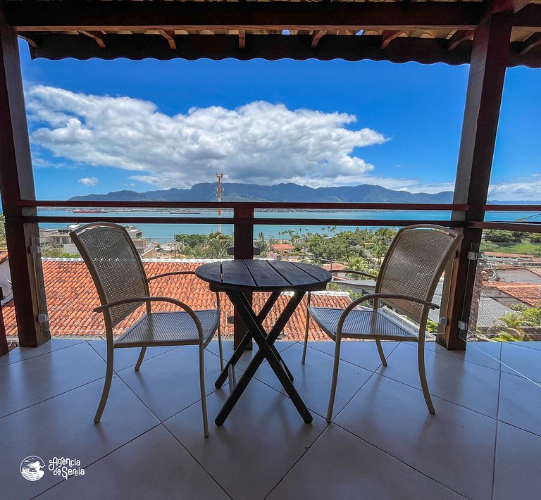 Apartamento vista mar a 500m da praia