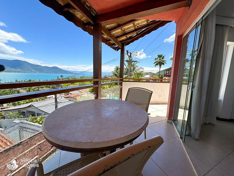 Studio aconchegante com vista e perto do mar