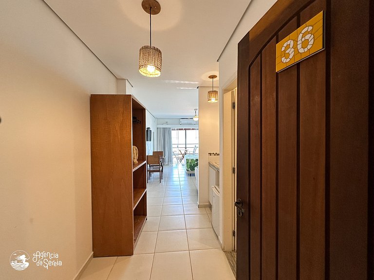 Apartamento vista mar com piscina no condomínio