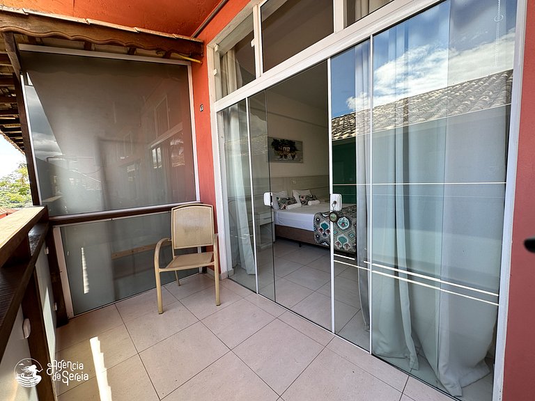 Studio confortável p/casal c piscina no condomínio