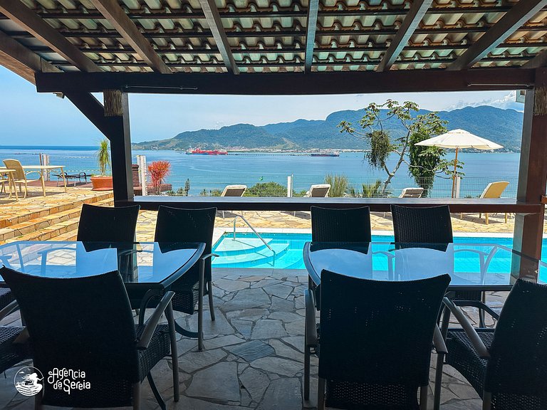 Duplex com vista a 500m da praia, até 4 pessoas