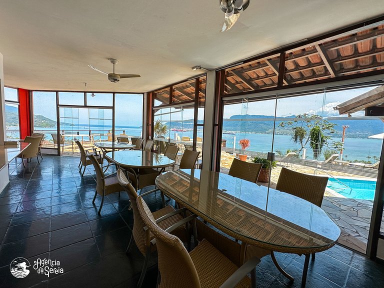 Duplex com vista a 500m da praia, até 4 pessoas