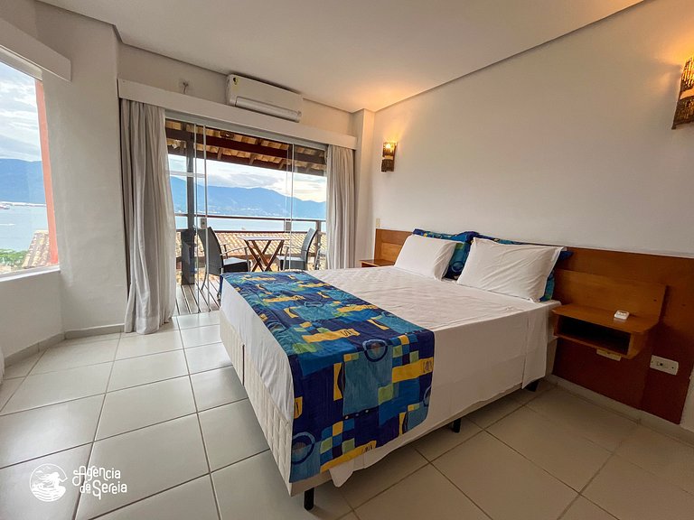 Apartamento com vista para o mar, perto praia