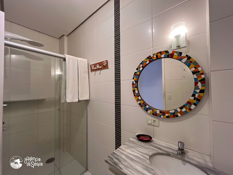 Apartamento com vista para o mar, perto praia